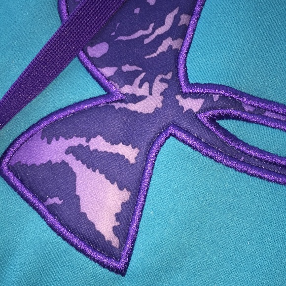 🌊SALE🌊Med Under Armour Blue/Purple STORM Hoodie - Picture 3 of 6